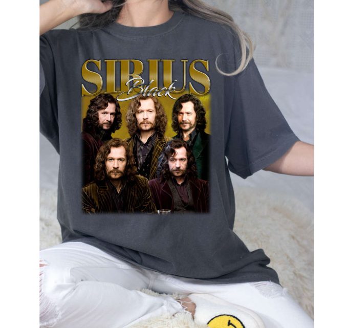 Sirius Black T-Shirt, Sirius Black Shirt, Sirius Black Sweatshirt, Hip Hop Graphic, Unisex Shirt, Bootleg Retro 90'S Fans Gift, Trendy Shirt 4