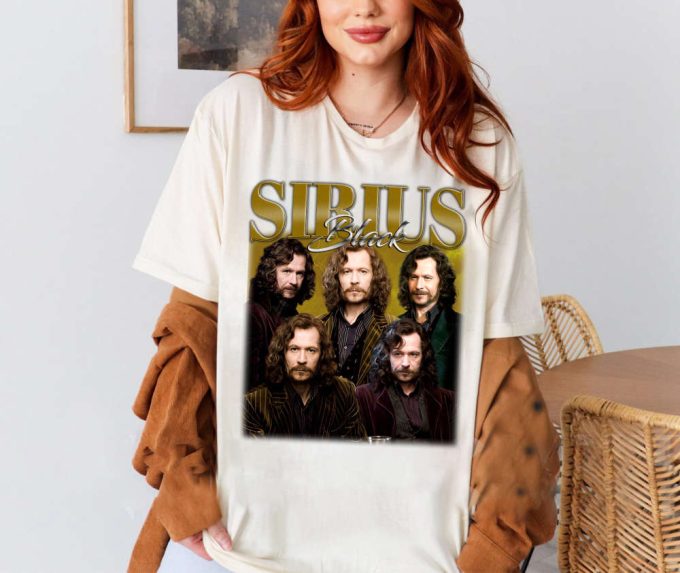 Sirius Black T-Shirt, Sirius Black Shirt, Sirius Black Sweatshirt, Hip Hop Graphic, Unisex Shirt, Bootleg Retro 90'S Fans Gift, Trendy Shirt 2