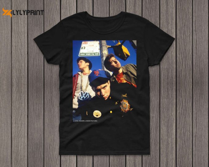Song Lyrics B.boys T-Shirt - 90'S Music Shirt Tee - Band Shirt - Old School Hip Hop Tee - Authentic 80S Graphic Shirt - Beastie Boys Shirts 1