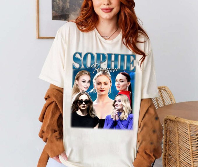 Sophie Turner T-Shirt, Sophie Turner Shirt, Sophie Turner Sweatshirt, Hip Hop Graphic, Unisex Shirt, Bootleg Retro 90'S Fans Gift 2