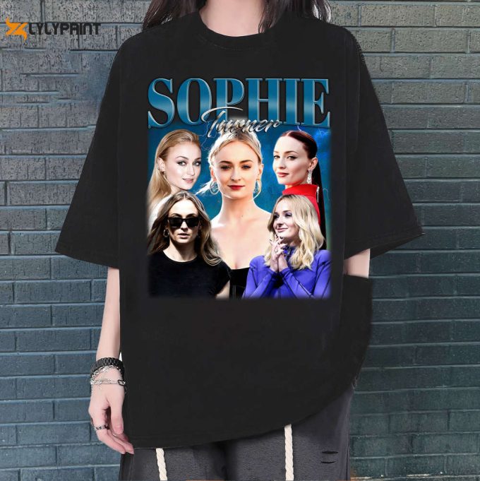 Sophie Turner T-Shirt, Sophie Turner Shirt, Sophie Turner Sweatshirt, Hip Hop Graphic, Unisex Shirt, Bootleg Retro 90'S Fans Gift 1