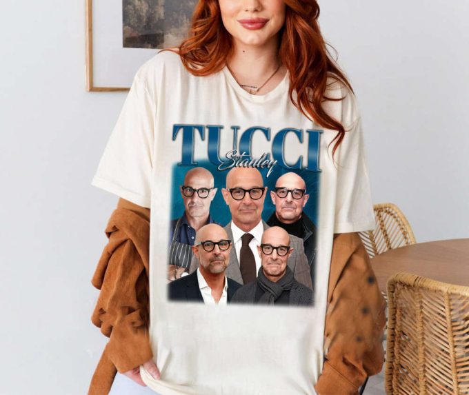 Stanley Tucci T-Shirt, Stanley Tucci Shirt, Stanley Tucci Sweatshirt, Hip Hop Graphic, Unisex Shirt, Bootleg Retro 90'S Fans Gift 2