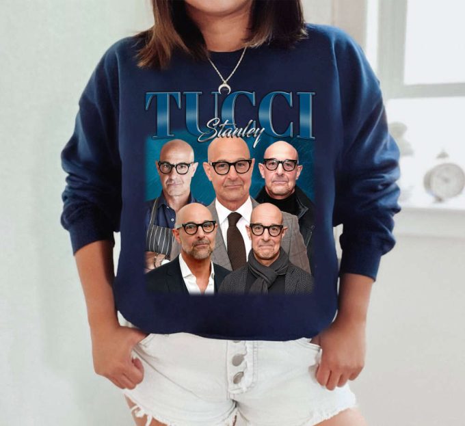 Stanley Tucci T-Shirt, Stanley Tucci Shirt, Stanley Tucci Sweatshirt, Hip Hop Graphic, Unisex Shirt, Bootleg Retro 90'S Fans Gift 4