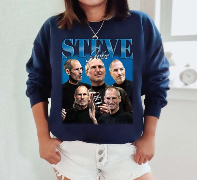Steve Jobs T-Shirt, Steve Jobs Shirt, Steve Jobs Sweatshirt, Hip Hop Graphic, Unisex Shirt, Bootleg Retro 90'S Fans Gif T, Trendy Shirt 4