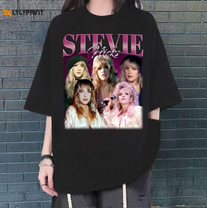 Stevie Nicks T-Shirt, Stevie Nicks Shirt, Stevie Nicks Sweatshirt, Hip Hop Graphic, Unisex Shirt, Bootleg Retro 90'S Fans Gifts 1