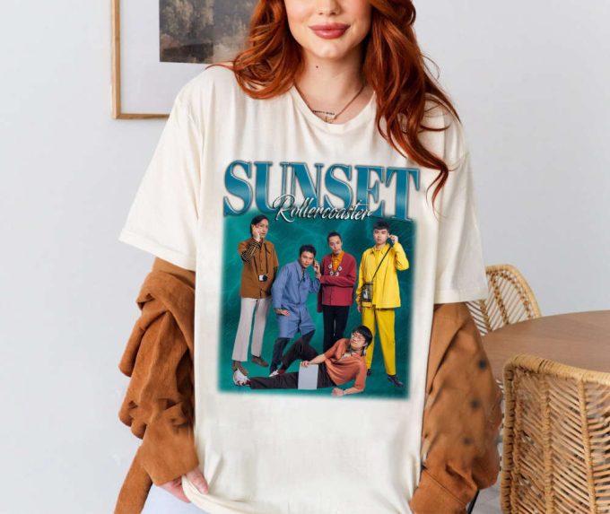 Sunset Rollercoaster T-Shirt, Sunset Rollercoaster Shirt, Sunset Rollercoaster Sweatshirt, Hip Hop Graphic, Unisex Shirt 2