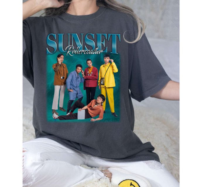 Sunset Rollercoaster T-Shirt, Sunset Rollercoaster Shirt, Sunset Rollercoaster Sweatshirt, Hip Hop Graphic, Unisex Shirt 3