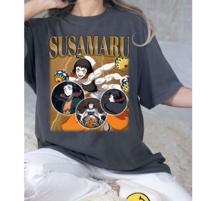 Susamaru T-Shirt, Susamaru Tees, Susamaru Sweatshirt, Hip Hop Graphic, Trendy T-Shirt, Unisex Shirt, Retro Shirt, Cult Movie Shirt 3