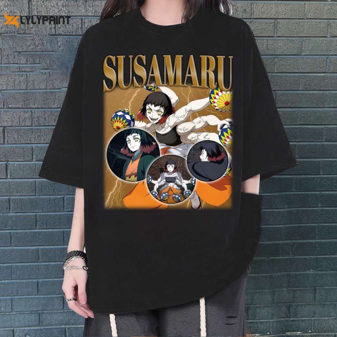 Susamaru T-Shirt, Susamaru Tees, Susamaru Sweatshirt, Hip Hop Graphic, Trendy T-Shirt, Unisex Shirt, Retro Shirt, Cult Movie Shirt 1