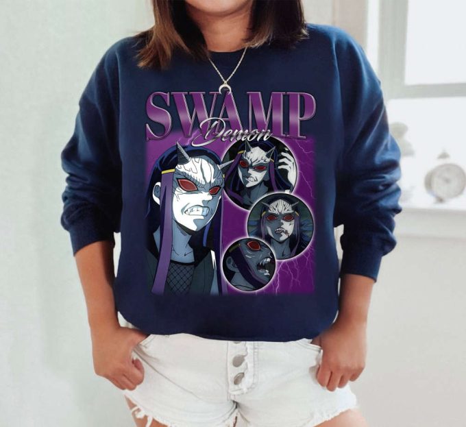 Swamp Demon T-Shirt, Swamp Demon Tees, Swamp Demon Sweatshirt, Hip Hop Graphic, Trendy T-Shirt, Unisex Shirt, Retro Shirt, Cult Movie Shirt 4