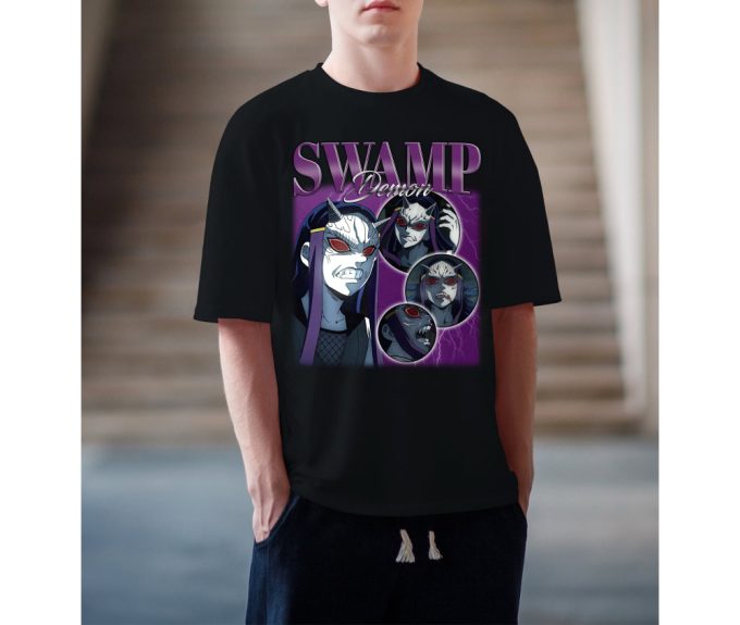 Swamp Demon T-Shirt, Swamp Demon Tees, Swamp Demon Sweatshirt, Hip Hop Graphic, Trendy T-Shirt, Unisex Shirt, Retro Shirt, Cult Movie Shirt 5