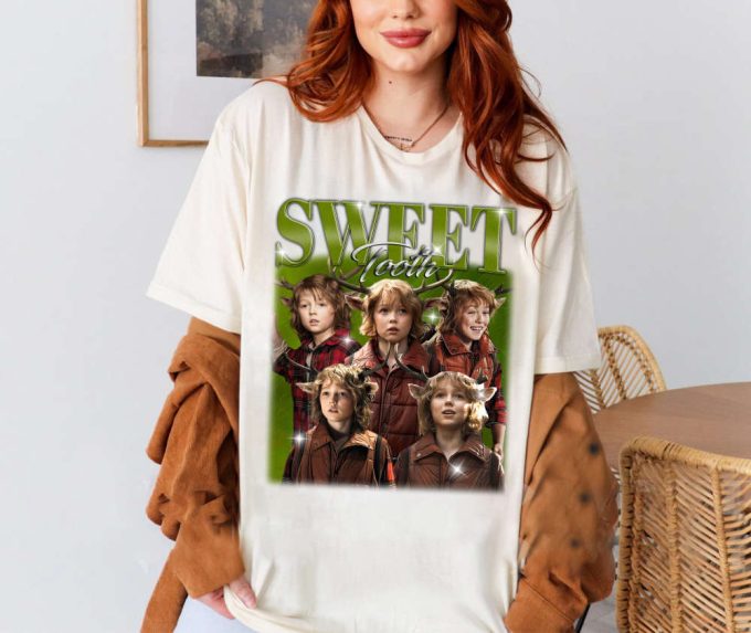 Sweet Tooth T-Shirt, Sweet Tooth Shirt, Sweet Tooth Sweatshirt, Hip Hop Graphic, Unisex Shirt, Bootleg Retro 90'S Fans Gif T, Trendy Shirt 2