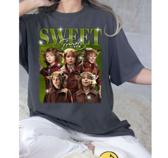 Sweet Tooth T-Shirt, Sweet Tooth Shirt, Sweet Tooth Sweatshirt, Hip Hop Graphic, Unisex Shirt, Bootleg Retro 90'S Fans Gif T, Trendy Shirt 3