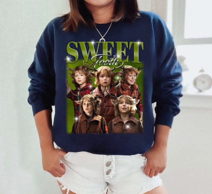 Sweet Tooth T-Shirt, Sweet Tooth Shirt, Sweet Tooth Sweatshirt, Hip Hop Graphic, Unisex Shirt, Bootleg Retro 90'S Fans Gif T, Trendy Shirt 4