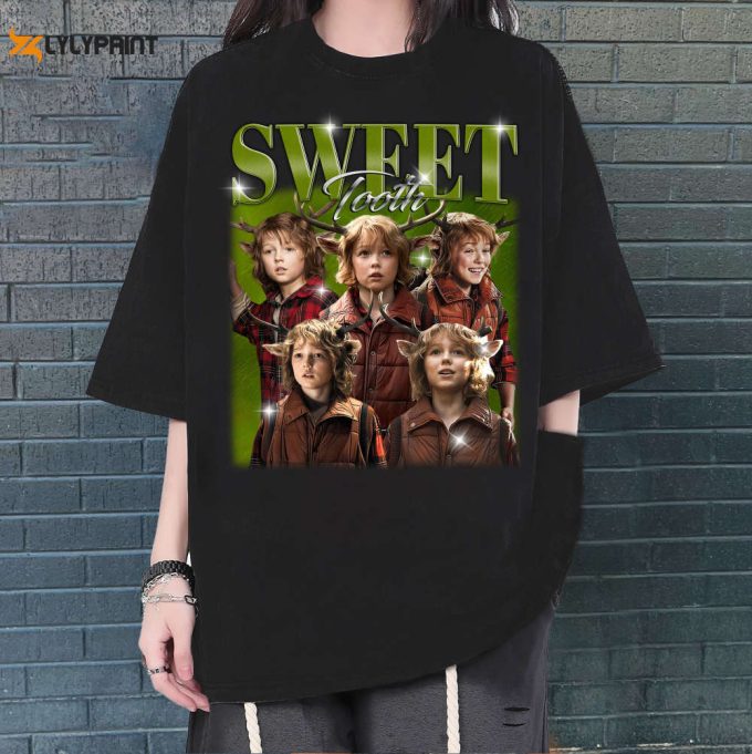 Sweet Tooth T-Shirt, Sweet Tooth Shirt, Sweet Tooth Sweatshirt, Hip Hop Graphic, Unisex Shirt, Bootleg Retro 90'S Fans Gif T, Trendy Shirt 1