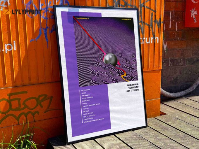 Tame Impala &Amp;Quot;Currents&Amp;Quot; Album Cover Poster For Home Room Decor #1 1