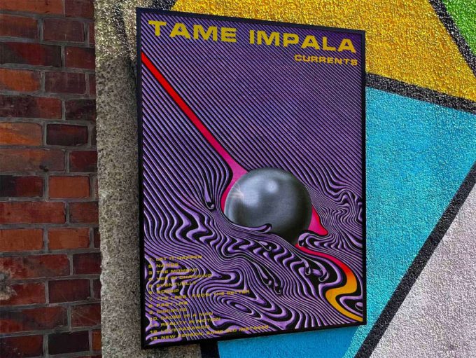 Tame Impala &Quot;Currents&Quot; Album Cover Poster For Home Room Decor #Fac 2