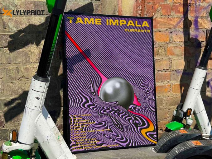 Tame Impala &Amp;Quot;Currents&Amp;Quot; Album Cover Poster For Home Room Decor #Fac 1