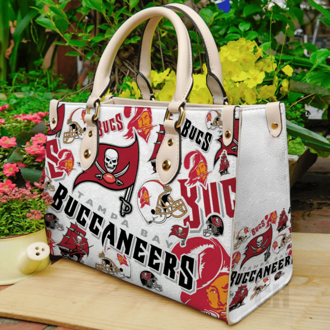 Stylish Tampa Bay Buccaneers Leather Hand Bag Gift For Women'S Day: Perfect Women S Day Gift - Shop Now! 2