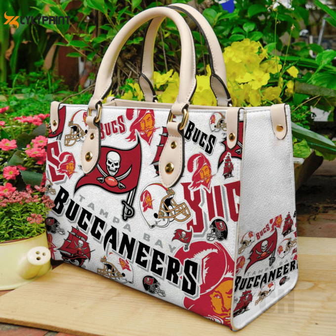 Stylish Tampa Bay Buccaneers Leather Hand Bag Gift For Women'S Day: Perfect Women S Day Gift - Shop Now! 1