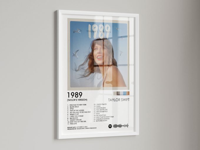 Taylor Swift 1989 Taylor'S Version Poster, Taylor Swift Poster Print, Taylor Swift Wall Decor, Wall Art, Album Cover 2