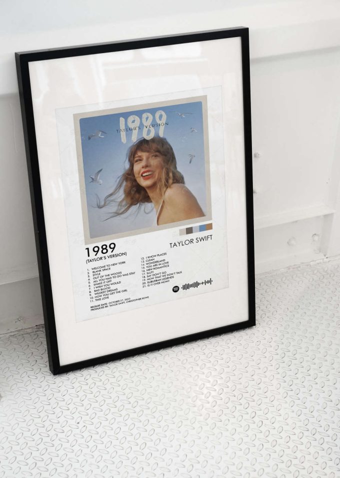 Taylor Swift 1989 Taylor'S Version Poster, Taylor Swift Poster Print, Taylor Swift Wall Decor, Wall Art, Album Cover 5