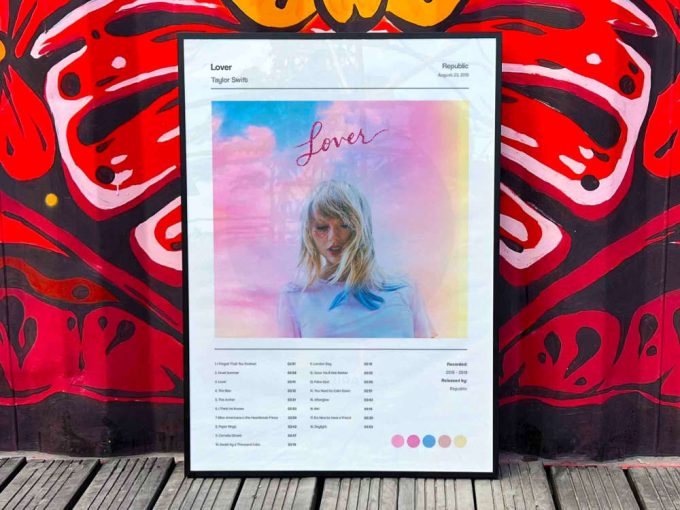 Taylor Swift &Quot;Lover&Quot; Album Cover Poster For Home Room Decor #5 2