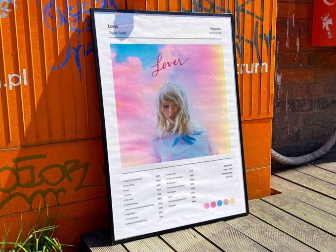 Taylor Swift &Quot;Lover&Quot; Album Cover Poster For Home Room Decor #5 3