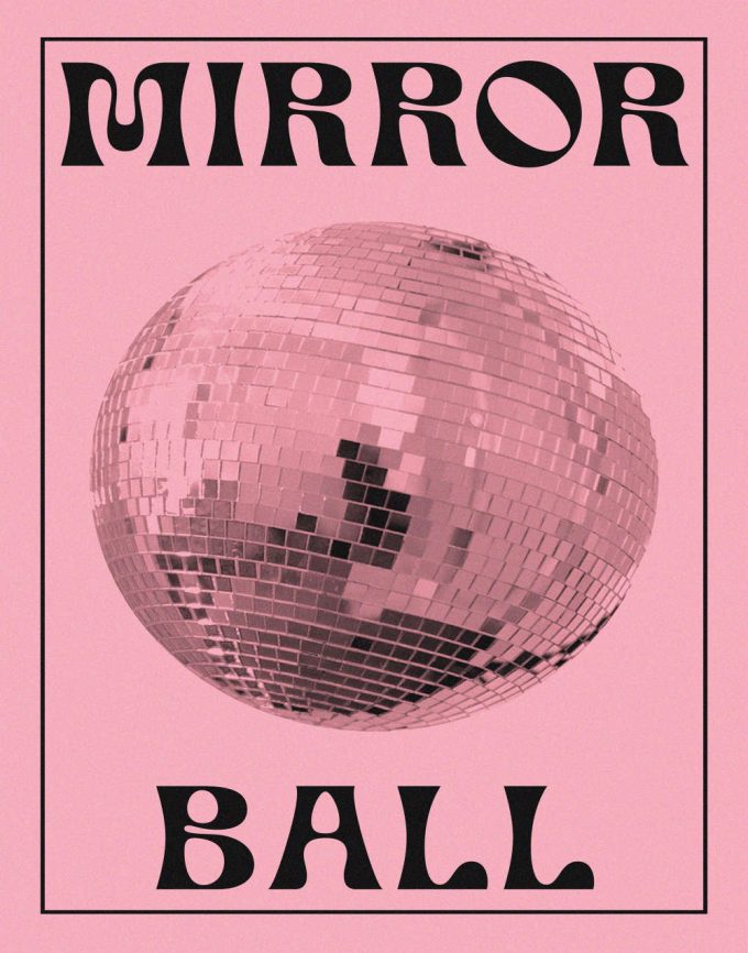 Taylor Swift &Quot;Mirrorball&Quot; Album Cover Poster For Home Room Decor #4 2