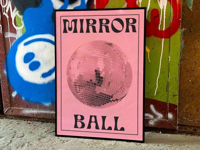 Taylor Swift &Quot;Mirrorball&Quot; Album Cover Poster For Home Room Decor #4 3