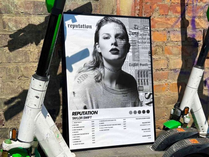 Taylor Swift &Quot;Reputation&Quot; Album Cover Poster For Home Room Decor #6 2