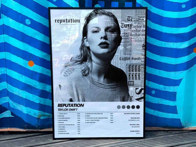 Taylor Swift &Quot;Reputation&Quot; Album Cover Poster For Home Room Decor #6 3