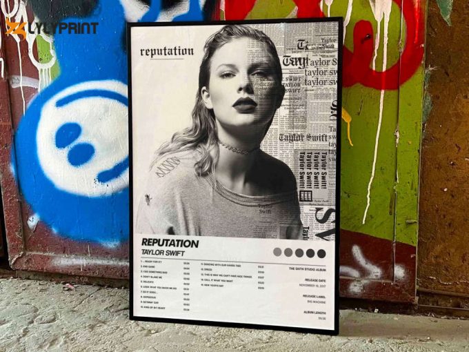 Taylor Swift &Amp;Quot;Reputation&Amp;Quot; Album Cover Poster For Home Room Decor #6 1