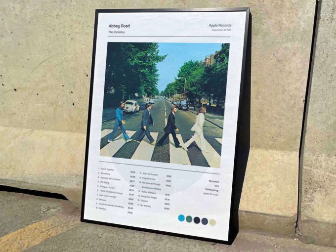 The Beatles &Quot;Abbey Road&Quot; Album Cover Poster For Home Room Decor #5 3