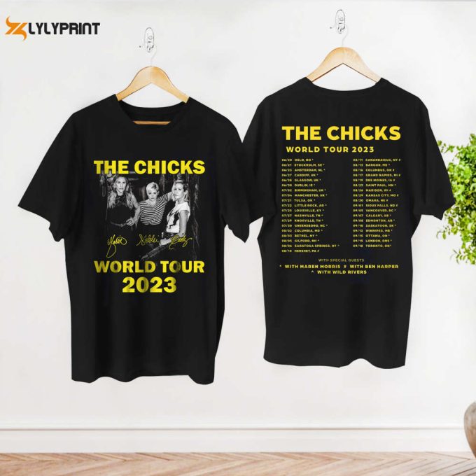 The Chicks Country Band Shirt, The Chicks World Tour 2024 Shirt, Dixie Chicks Vintage Shirt, The Chicks Fan Gifts Shirt, The Chicks Merch 1