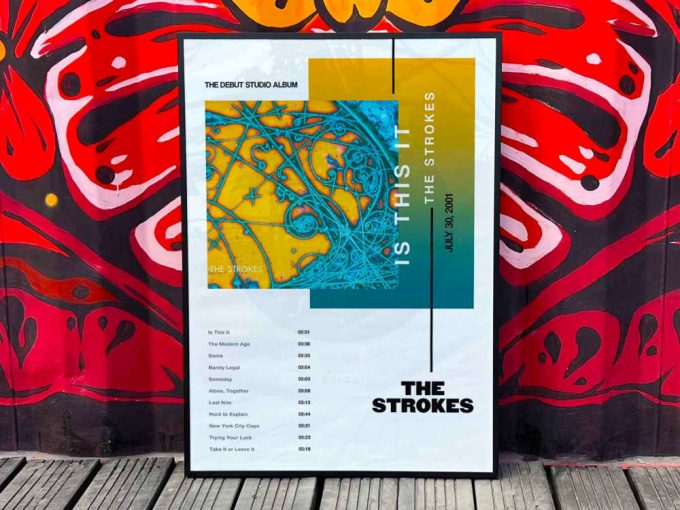 The Strokes &Quot;Is This It&Quot; Album Cover Poster For Home Room Decor #3 2