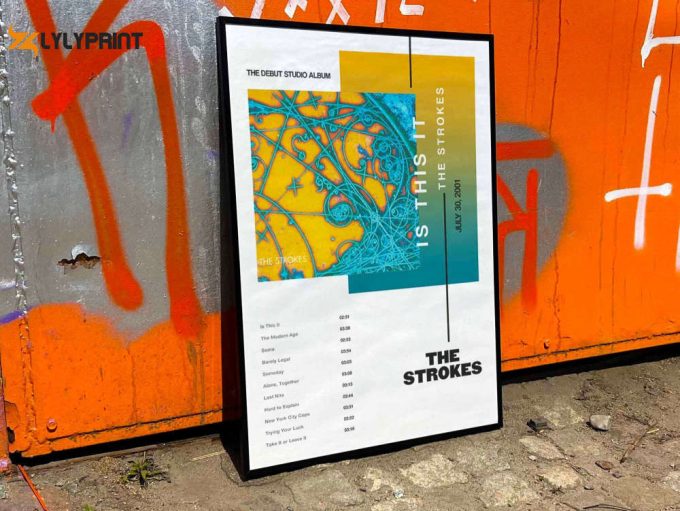 The Strokes &Amp;Quot;Is This It&Amp;Quot; Album Cover Poster For Home Room Decor #3 1
