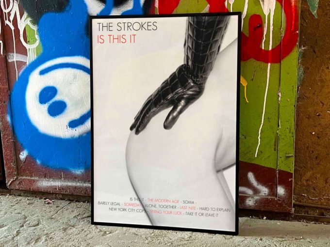 The Strokes &Quot;Is This It&Quot; Album Cover Poster For Home Room Decor #Fac 2