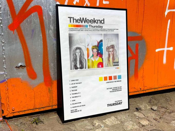 The Weeknd &Quot;Thursday&Quot; Album Cover Poster For Home Room Decor #2 2