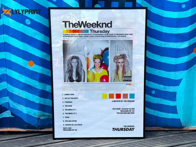 The Weeknd &Amp;Quot;Thursday&Amp;Quot; Album Cover Poster For Home Room Decor #2 1