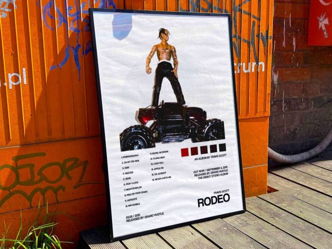 Travis Scott &Quot;Rodeo&Quot; Album Cover Poster For Home Room Decor #2 Deluxe 3