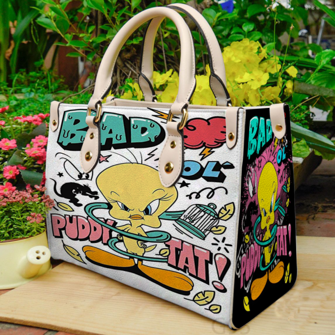 Stylish Tweety Bird 10 Leather Hand Bag Gift For Women'S Day – Perfect Women S Day Gift G95 2