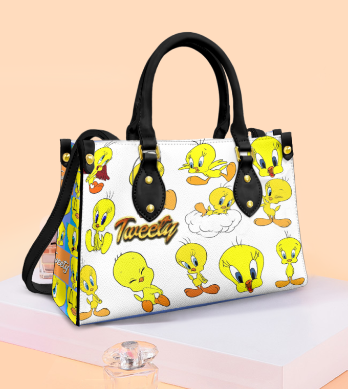 Tweety Bird 4 Leather Hand Bag Gift For Women'S Day - Perfect Women S Day Gift G95 2