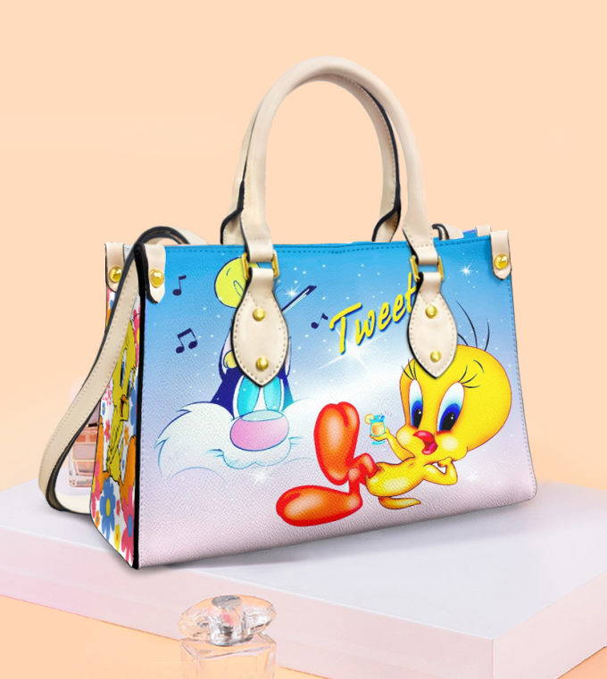 Tweety Bird 5 Leather Hand Bag Gift For Women'S Day Gift For Women S Day - Stylish &Amp; Durable G95 2