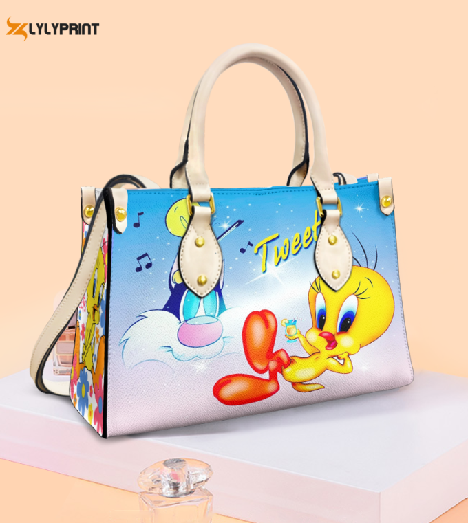 Tweety Bird 5 Leather Hand Bag Gift For Women'S Day Gift For Women S Day - Stylish &Amp;Amp; Durable G95 1