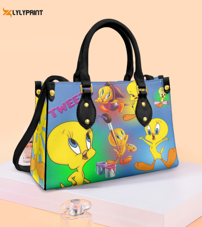 Tweety Bird 8 Leather Hand Bag Gift For Women'S Day: Perfect Women S Day Gift - G95 1