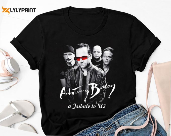 U2 Band Unisex Shirt, Achtung Baby A Tribute To U2 Shirt, Classic Rock U2 Band 2024 Tour Shirt, U2 Band Fan Lovers Shirt, 90S Vintage Shirt 1
