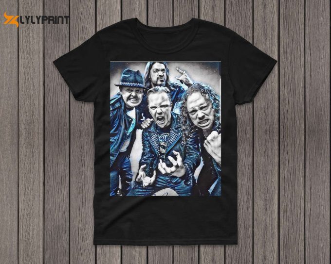 Vintage T-Shirt Metallica Master Of Puppets, Vintage 2003 Metallica Tour T-Shirt, Heavy Speed Metal Band Merch Tee 1