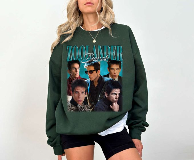 Zoolander Derek T-Shirt: Stylish Tee From New Movie 4