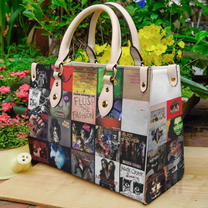 Alice Cooper 1 Leather Handbag Gift For Women 2